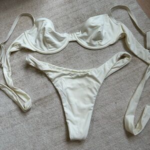 Capri Top & Byron Thong - Monday Swimwear - Size L